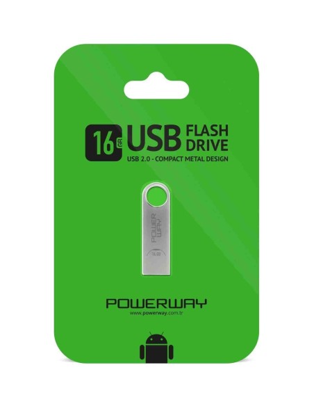 POWERWAY USB2.0 FLASH DRIVE 16 GB